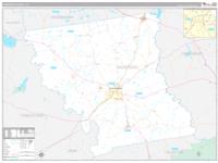 Anderson, Tx Carrier Route Wall Map