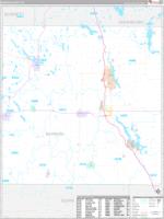 Barron, Wi Carrier Route Wall Map