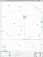 Benton, Ia Carrier Route Wall Map