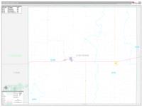 Cheyenne, Ks Carrier Route Wall Map