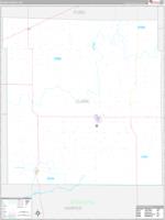 Clark, Ks Carrier Route Wall Map