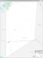 Culberson, Tx Carrier Route Wall Map