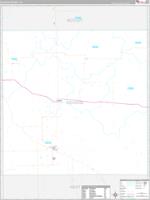 Dickens, Tx Carrier Route Wall Map