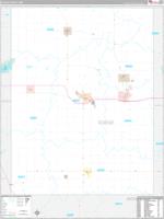 Dodge, Mn Carrier Route Wall Map