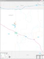 Donley, Tx Carrier Route Wall Map