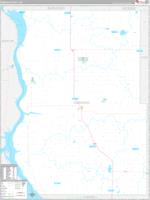 Emmons, Nd Carrier Route Wall Map