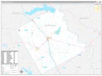 Freestone, Tx Carrier Route Wall Map