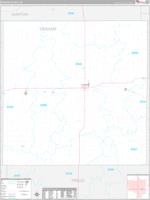 Graham, Ks Carrier Route Wall Map