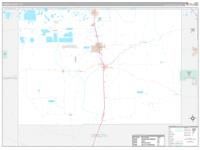 Hardee, Fl Carrier Route Wall Map