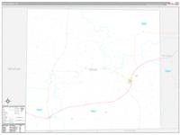 Irion, Tx Carrier Route Wall Map