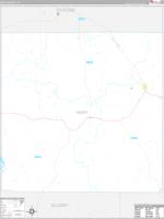 Kent, Tx Carrier Route Wall Map