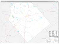 Lavaca, Tx Carrier Route Wall Map