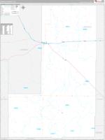 Lincoln, Co Carrier Route Wall Map