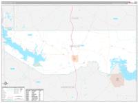 Marion, Tx Carrier Route Wall Map