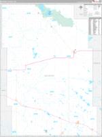 Mchenry, Nd Carrier Route Wall Map