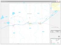 Morgan, Co Carrier Route Wall Map
