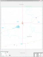 Norton, Ks Carrier Route Wall Map