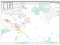 Pinal, Az Carrier Route Wall Map