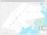 Refugio, Tx Carrier Route Wall Map
