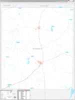 Runnels, Tx Carrier Route Wall Map