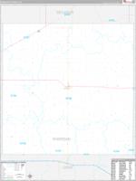 Sheridan, Ks Carrier Route Wall Map
