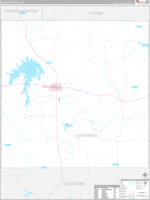 Stephens, Tx Carrier Route Wall Map