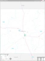 Stonewall, Tx Carrier Route Wall Map