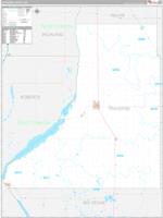 Traverse, Mn Carrier Route Wall Map