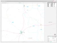 Uvalde, Tx Carrier Route Wall Map