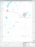 Waseca, Mn Carrier Route Wall Map