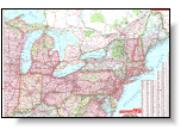 Country Wall Map