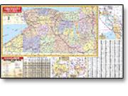 Sectional Wall Map