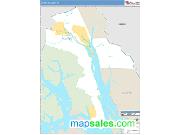 Haines County, AK Basic Edition ZIP Code Wall Map
