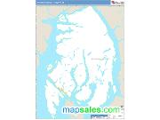 Ketchikan Gateway County, AK Basic Edition ZIP Code Wall Map
