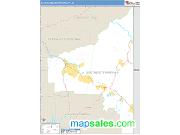 Southeast Fairbanks County, AK Basic Edition ZIP Code Wall Map