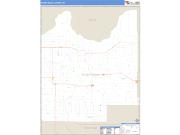 Roger Mills County Wall Map Zip Code Basic Style 2009