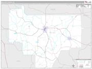 Bullock County, AL Premium Edition ZIP Code Wall Map