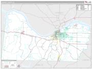 Colbert County, AL Premium Edition ZIP Code Wall Map