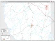Coosa County, AL Premium Edition ZIP Code Wall Map