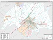 Etowah County, AL Premium Edition ZIP Code Wall Map