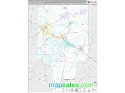 Tallapoosa County, AL Premium Edition ZIP Code Wall Map