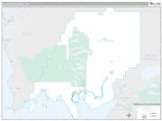 Dillingham County, AK Premium Edition ZIP Code Wall Map