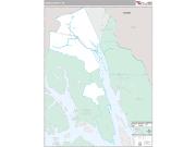 Haines County, AK Premium Edition ZIP Code Wall Map