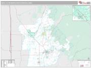 Chico-Paradise, CA Wall Map