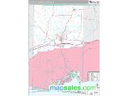 Fort Walton Beach, FL Wall Map