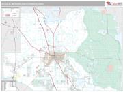 Ocala, FL Wall Map