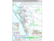 Sarasota-Bradenton, FL Wall Map