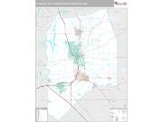Stockton-Lodi, CA Wall Map