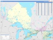 Ontario Wall Map