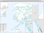 Alaska Premium Wall Map